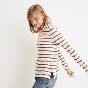 Madewell Whisper Cotton Long Sleeve Crewneck Tee